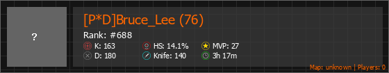 [P*D]Bruce_Lee (76) Stats Banner