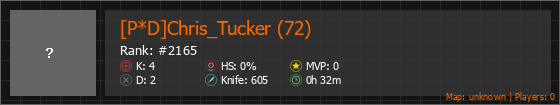 [P*D]Chris_Tucker (72) Stats Banner