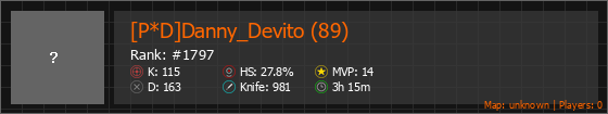 [P*D]Danny_Devito (89) Stats Banner
