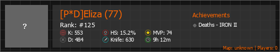 [P*D]Eliza (77) Stats Banner