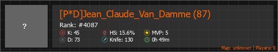 [P*D]Jean_Claude_Van_Damme (87) Stats Banner