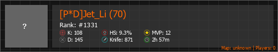 [P*D]Jet_Li (70) Stats Banner