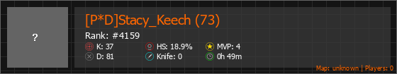[P*D]Stacy_Keech (73) Stats Banner