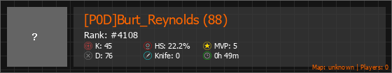 [P0D]Burt_Reynolds (88) Stats Banner