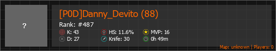 [P0D]Danny_Devito (88) Stats Banner