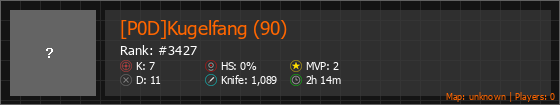 [P0D]Kugelfang (90) Stats Banner