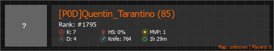 [P0D]Quentin_Tarantino (85) Stats Banner