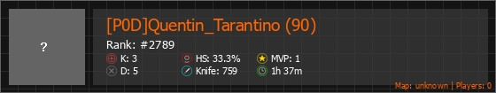 [P0D]Quentin_Tarantino (90) Stats Banner