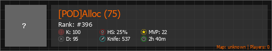 [POD]Alloc (75) Stats Banner