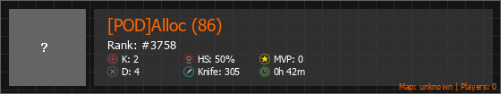[POD]Alloc (86) Stats Banner