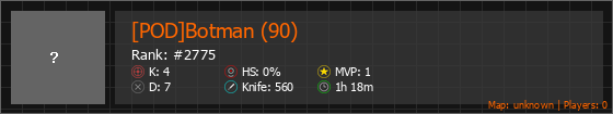 [POD]Botman (90) Stats Banner