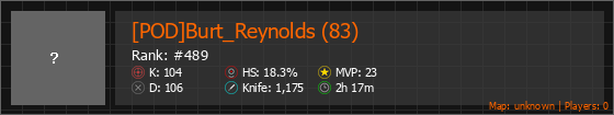 [POD]Burt_Reynolds (83) Stats Banner