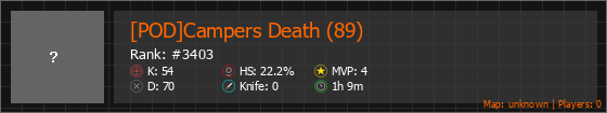 [POD]Campers Death (89) Stats Banner