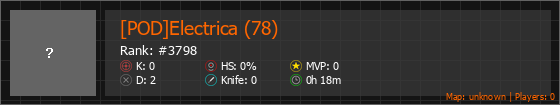 [POD]Electrica (78) Stats Banner
