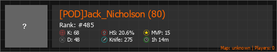 [POD]Jack_Nicholson (80) Stats Banner