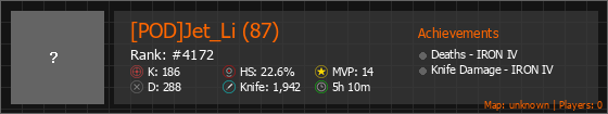 [POD]Jet_Li (87) Stats Banner