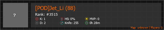 [POD]Jet_Li (88) Stats Banner