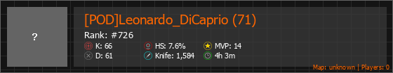 [POD]Leonardo_DiCaprio (71) Stats Banner