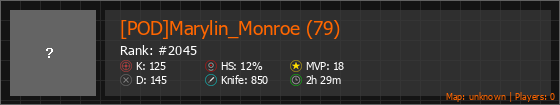 [POD]Marylin_Monroe (79) Stats Banner