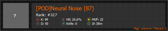 [POD]Neural Noise (87) Stats Banner