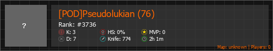 [POD]Pseudolukian (76) Stats Banner