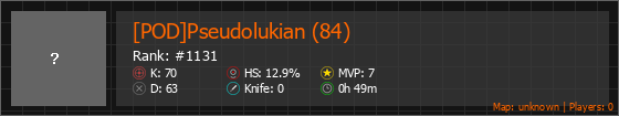 [POD]Pseudolukian (84) Stats Banner
