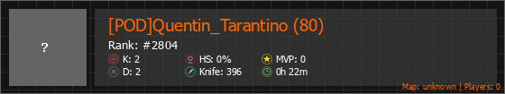 [POD]Quentin_Tarantino (80) Stats Banner
