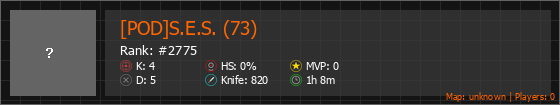 [POD]S.E.S. (73) Stats Banner