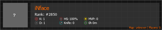 iNface Stats Banner