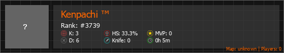 Kenpachi ™ Stats Banner