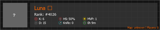 Luna ツ Stats Banner