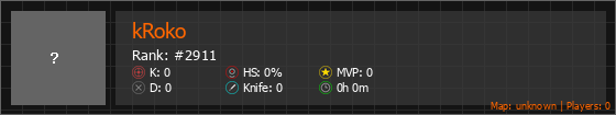 kRoko Stats Banner